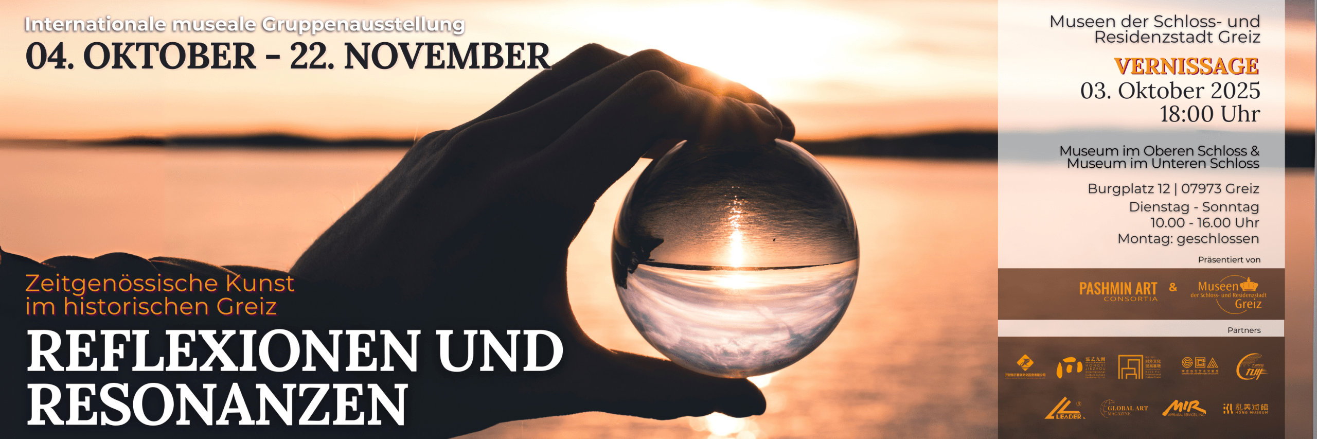 Reflexionen und Resonanzen-Banner