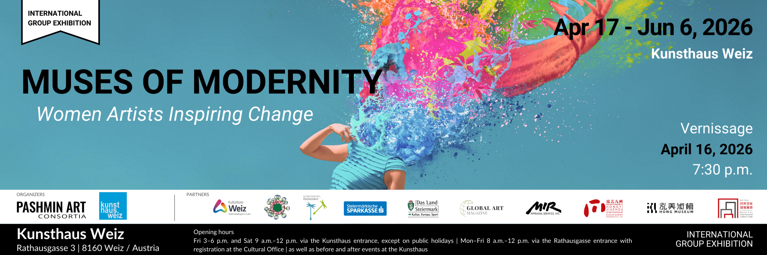 Banner- Weiz 2026 - Muses of Modernity-EN